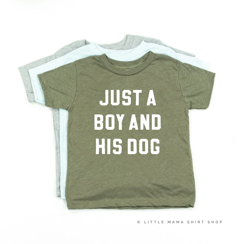 Just a Boy and His Dog - Child Tee