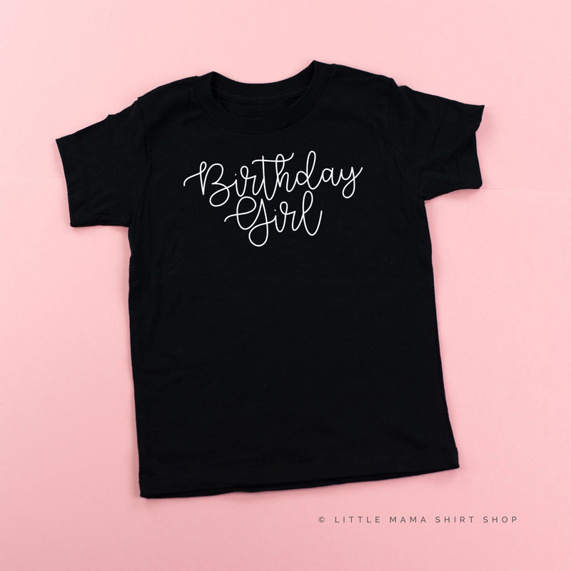 Birthday Girl - New Cursive - Child Tee