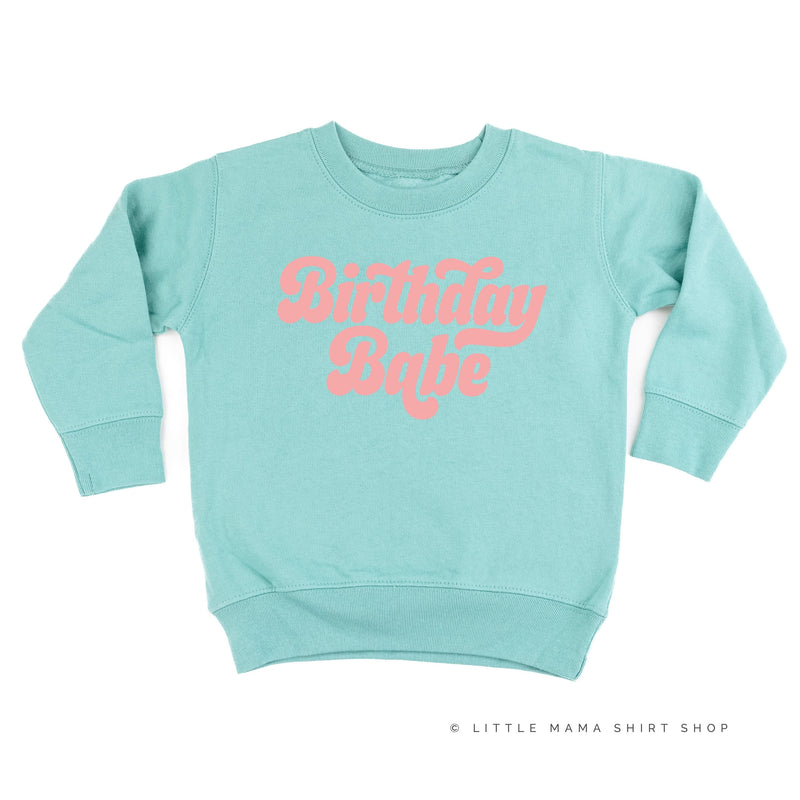 Birthday Babe (Retro) - Child Sweater
