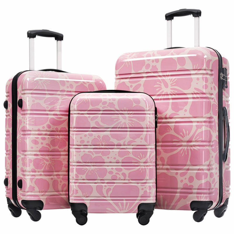 Hardshell Luggage Sets 3 pcs Spinner Suitcase with TSA Lock