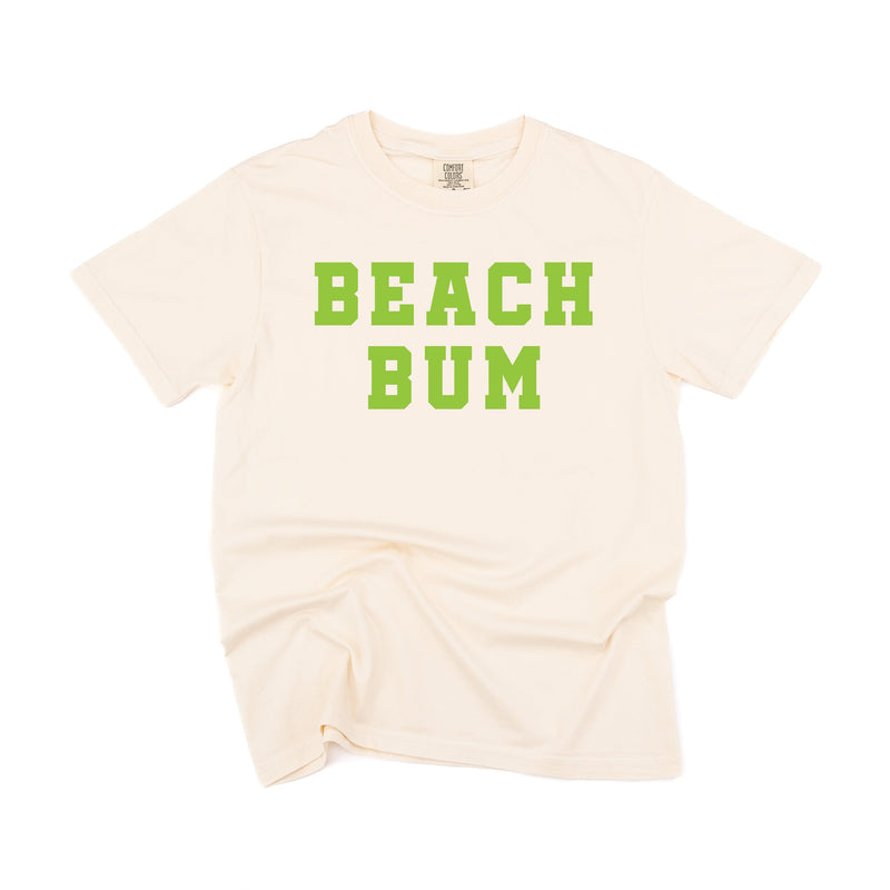 Beach Bum (front) / Ocean Sunset (back) - Comfort Colors Tee