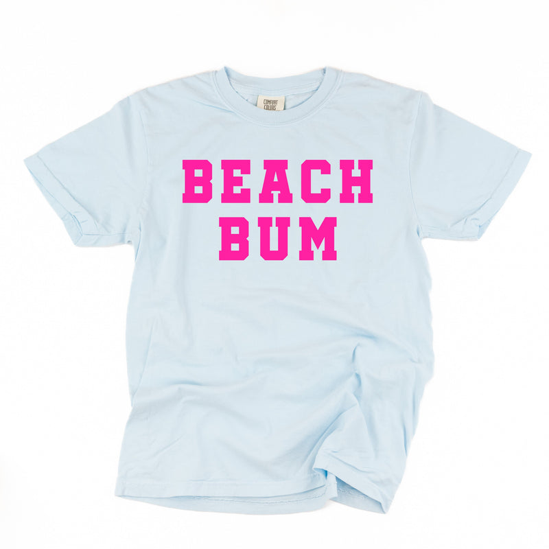 Beach Bum (front) / Ocean Sunset (back) - Comfort Colors Tee