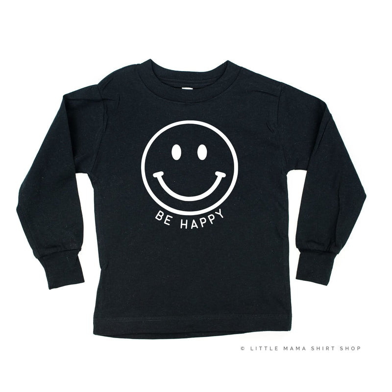 Be Happy - Smiley Face - Child Long Sleeve Tee