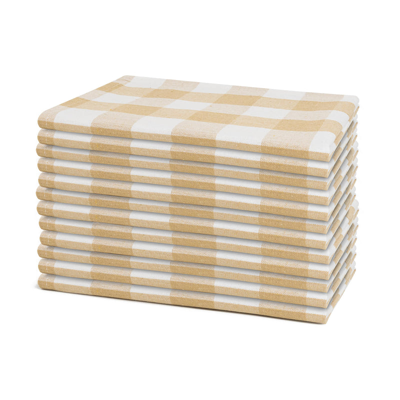 Plaid Dinner Napkins