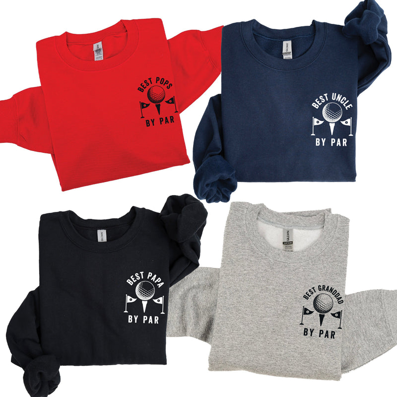 "Best _____ By Par" (pocket) - (Choose Your Name) - BASIC Fleece