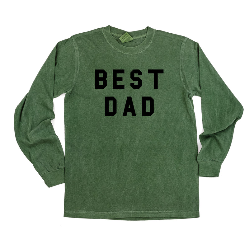Best Dad - Long Sleeve Comfort Colors Tee