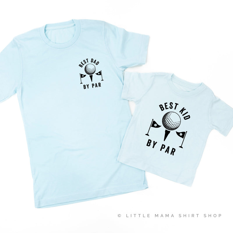 Best Dad / Kid By Par - Set of 2 Tees