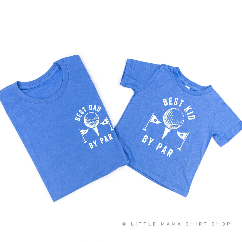 Best Dad / Kid By Par - Set of 2 Tees