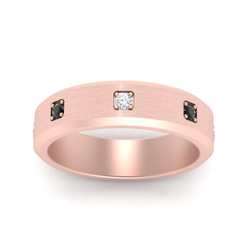 Beveled Mens Promise Ring