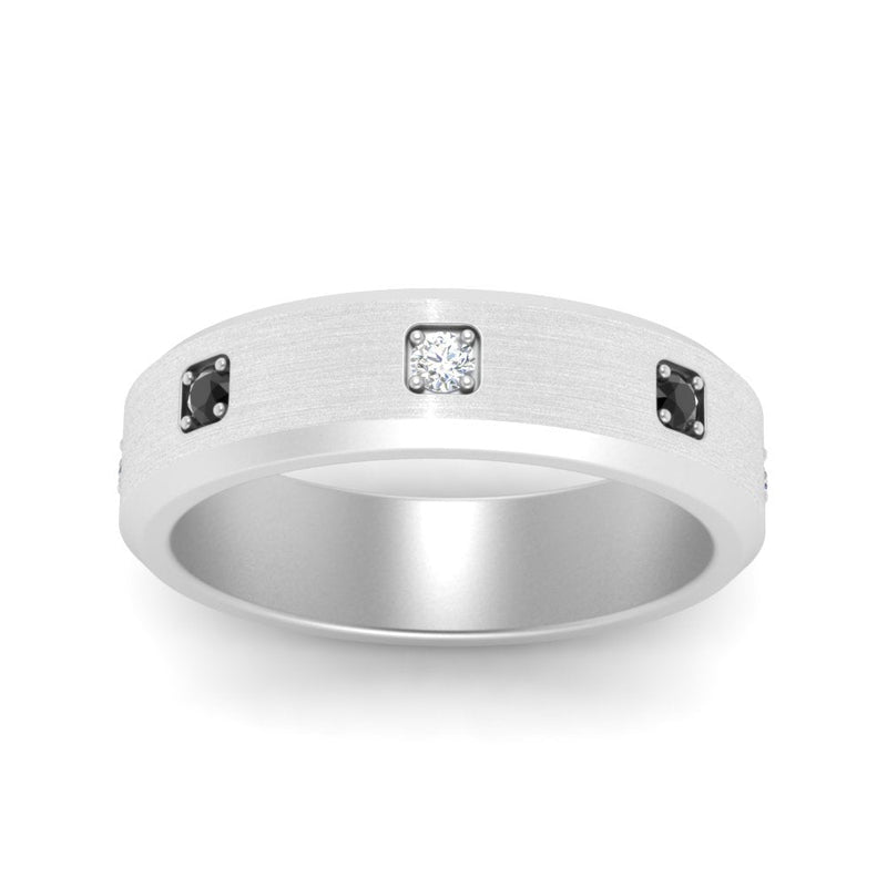 Beveled Mens Promise Ring
