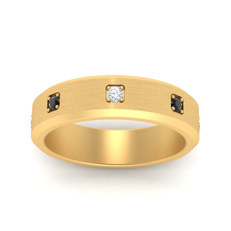 Beveled Mens Promise Ring