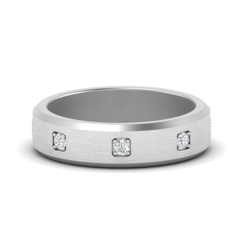 Beveled Mens Promise Ring