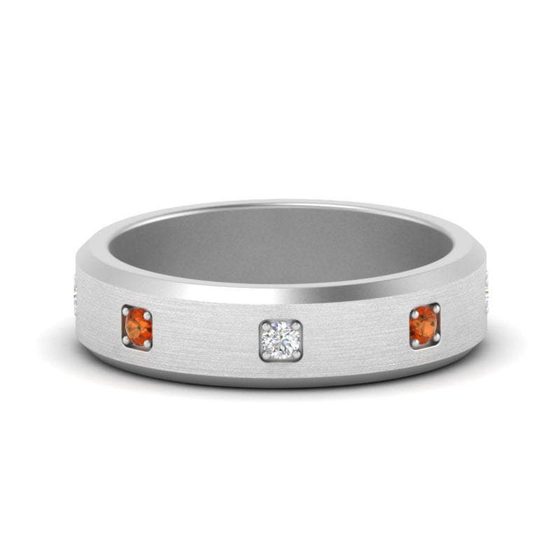 Beveled Mens Promise Ring