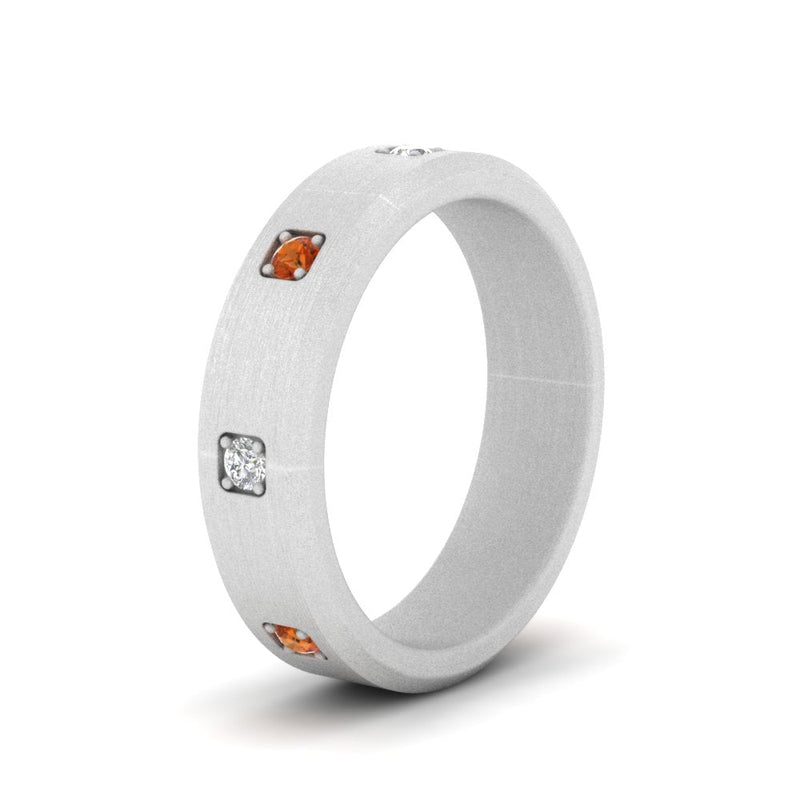 Beveled Mens Promise Ring