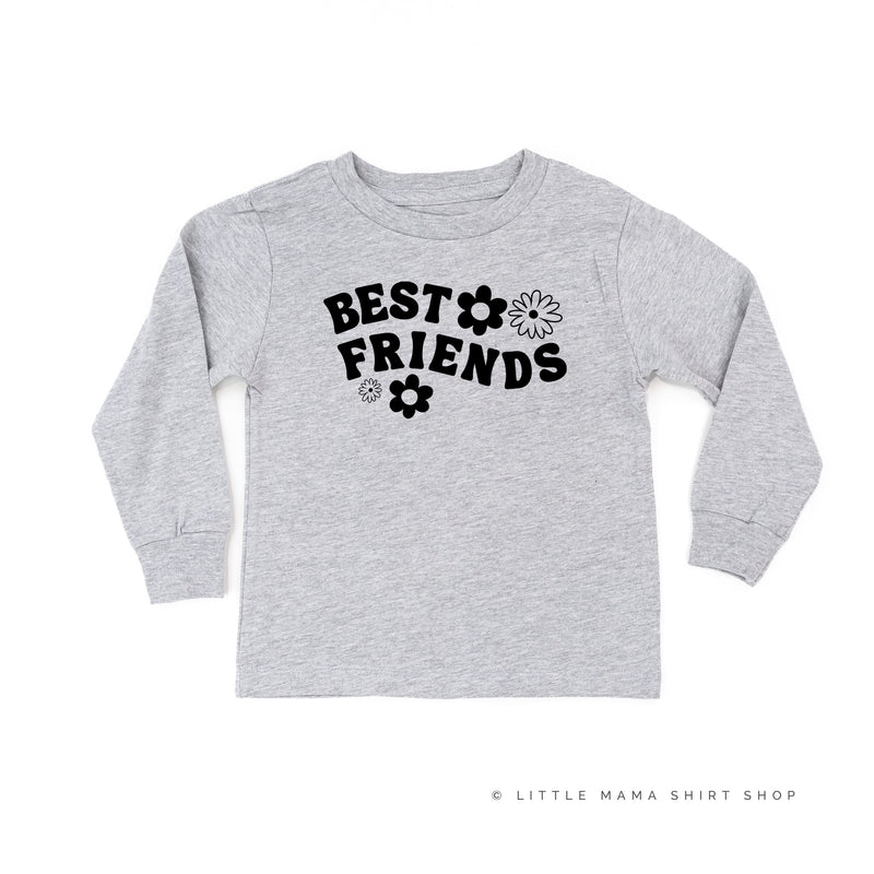 Best Friends - Flowers - Child Long Sleeve Tee