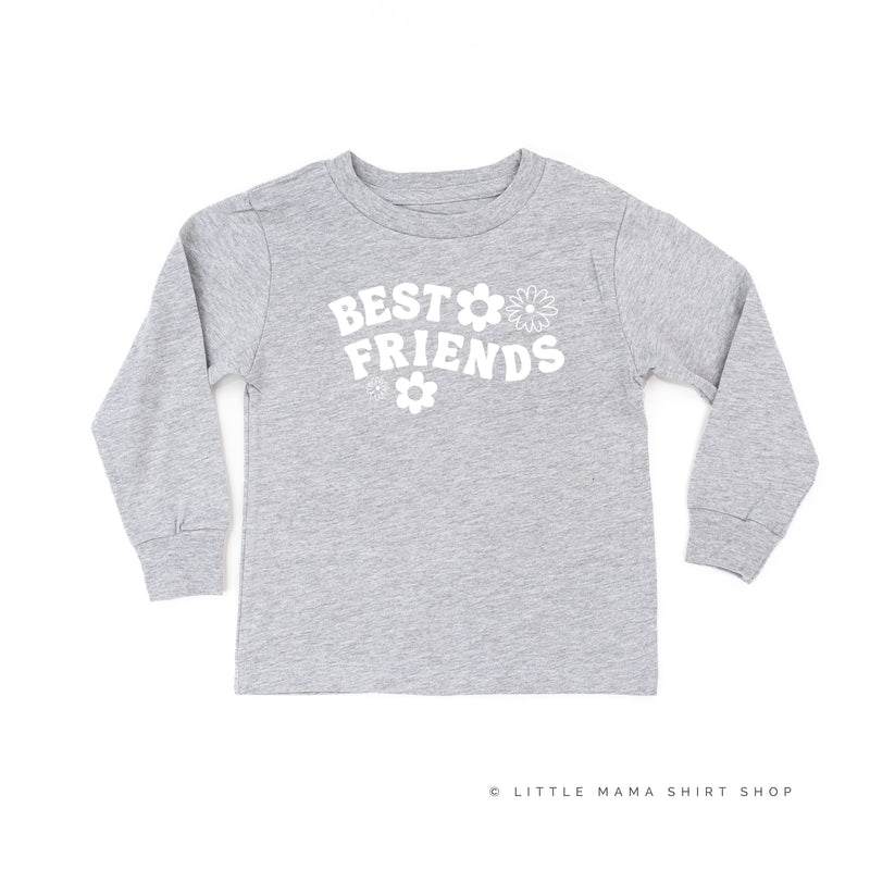 Best Friends - Flowers - Child Long Sleeve Tee
