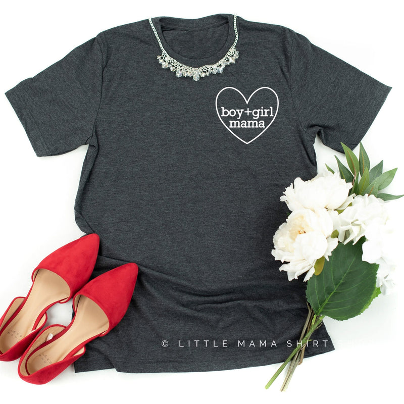 Boy + Girl Mama ♥ - Unisex Tee