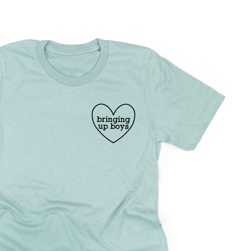 Bringing Up Boys (Heart Around) - Unisex Tee