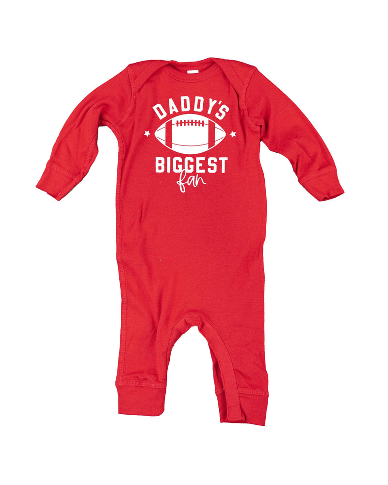 Daddy's Biggest Fan - (Choose your Sport) - Baby Sleeper