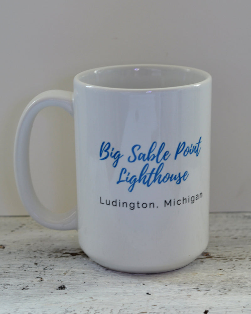 Drinkware - Big Sable Point Lighthouse Ludington Michigan.