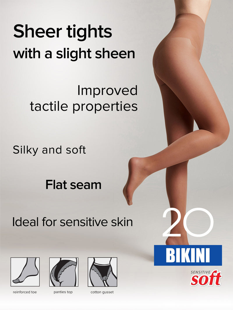 Tights Conte Bikini 20 Den - Ajour Top