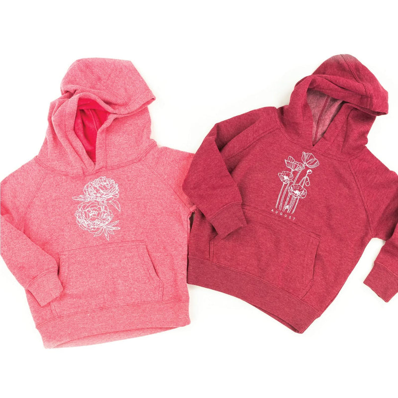 Birth Flowers (Choose Your Month/Flower) - Child HOODIE