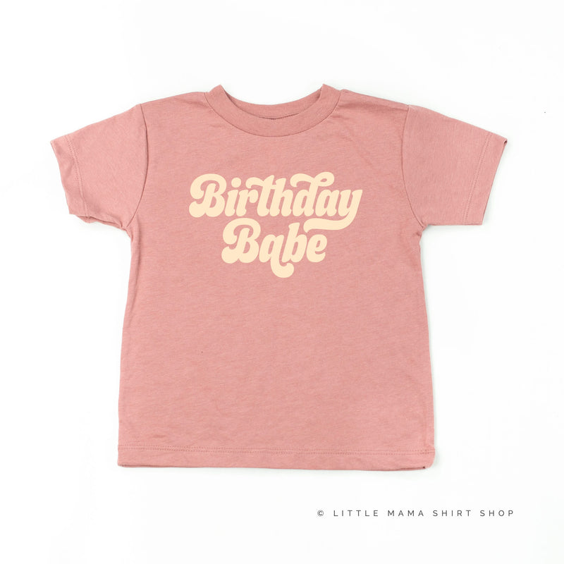 Birthday Babe (Retro) - Child Shirt