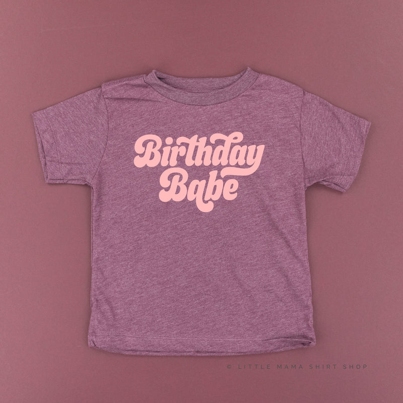 Birthday Babe (Retro) - Child Shirt