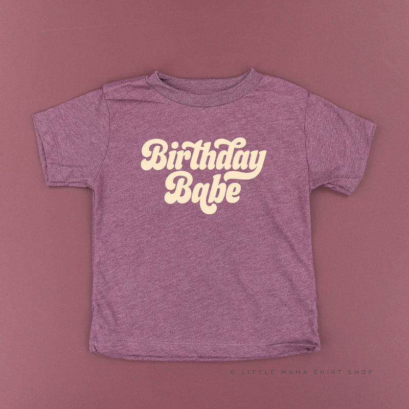 Birthday Babe (Retro) - Child Shirt