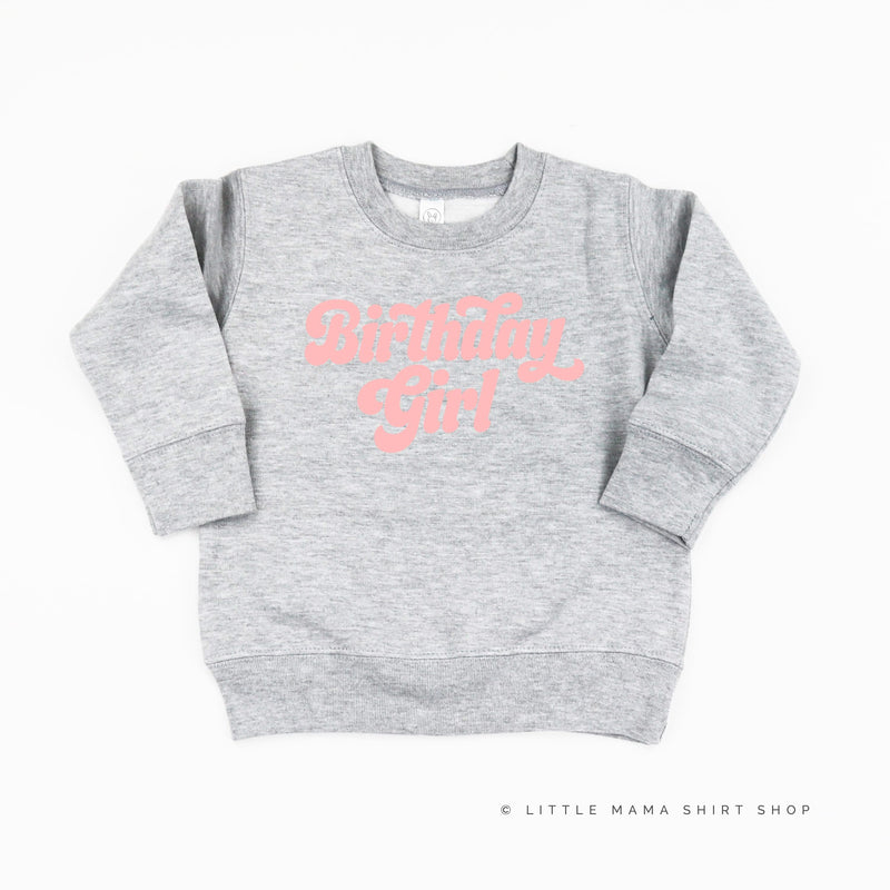 Birthday Girl (Retro) - Child Sweater