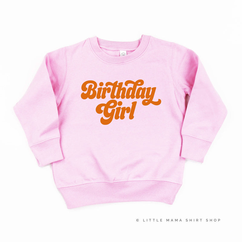 Birthday Girl (Retro) - Child Sweater
