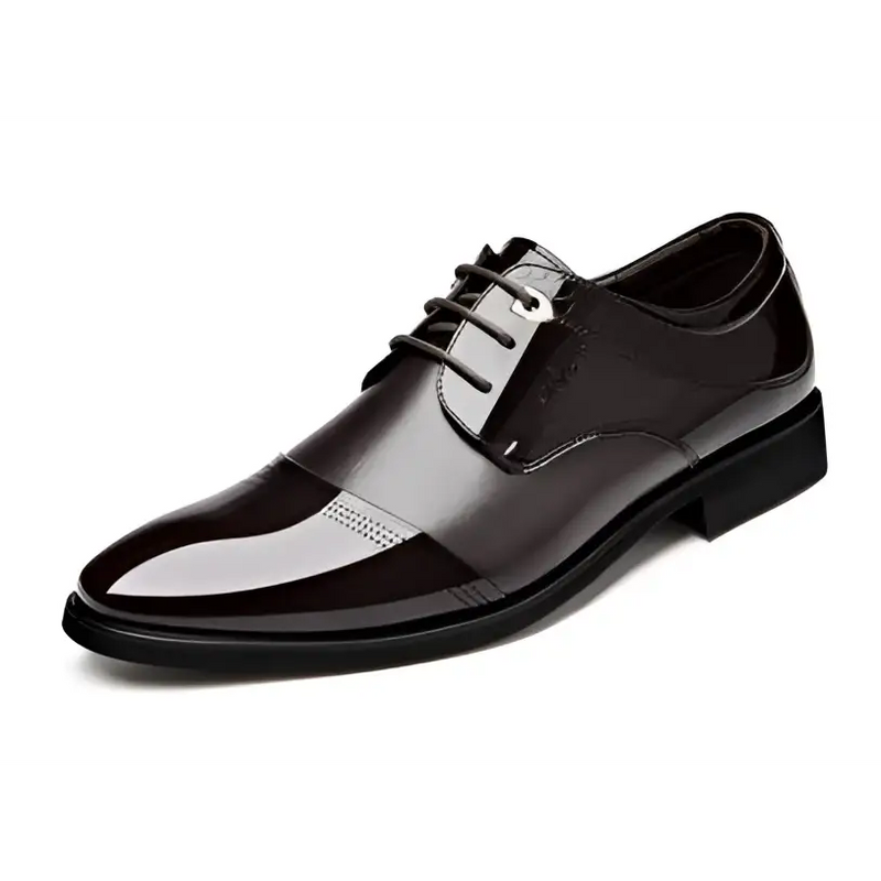 Black Patent Leather Men’s Shoes Business Dress