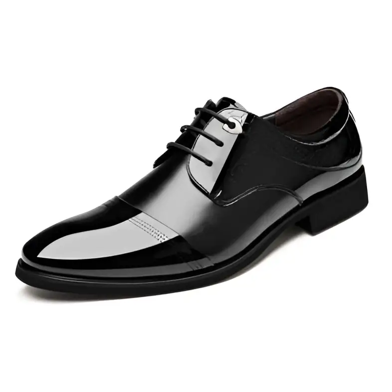 Black Patent Leather Men’s Shoes Business Dress