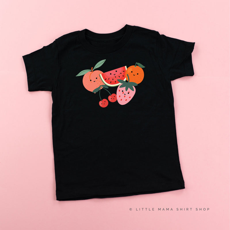 Group of Smiley Fruit - Child Tee
