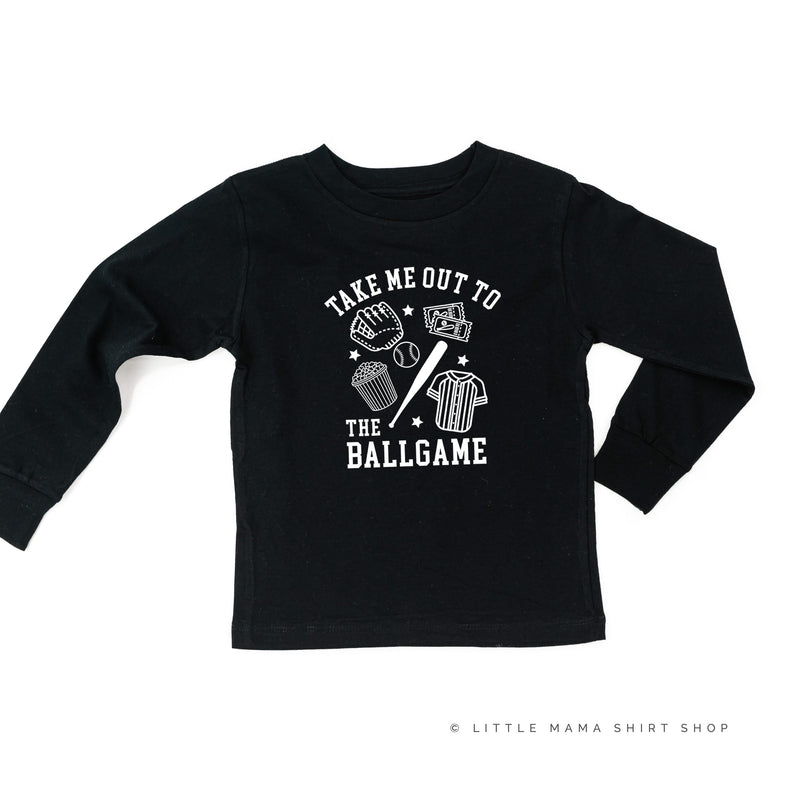 Take Me Out To The Ballgame - Child Long Sleeve Tee