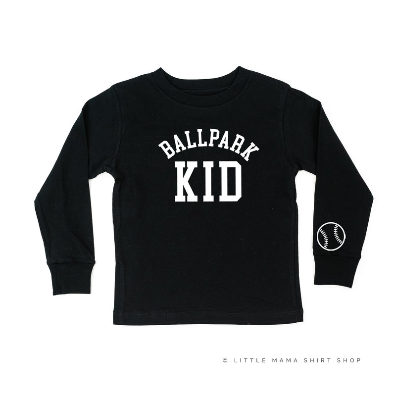 Ballpark Kid (wd) - Child Long Sleeve Tee