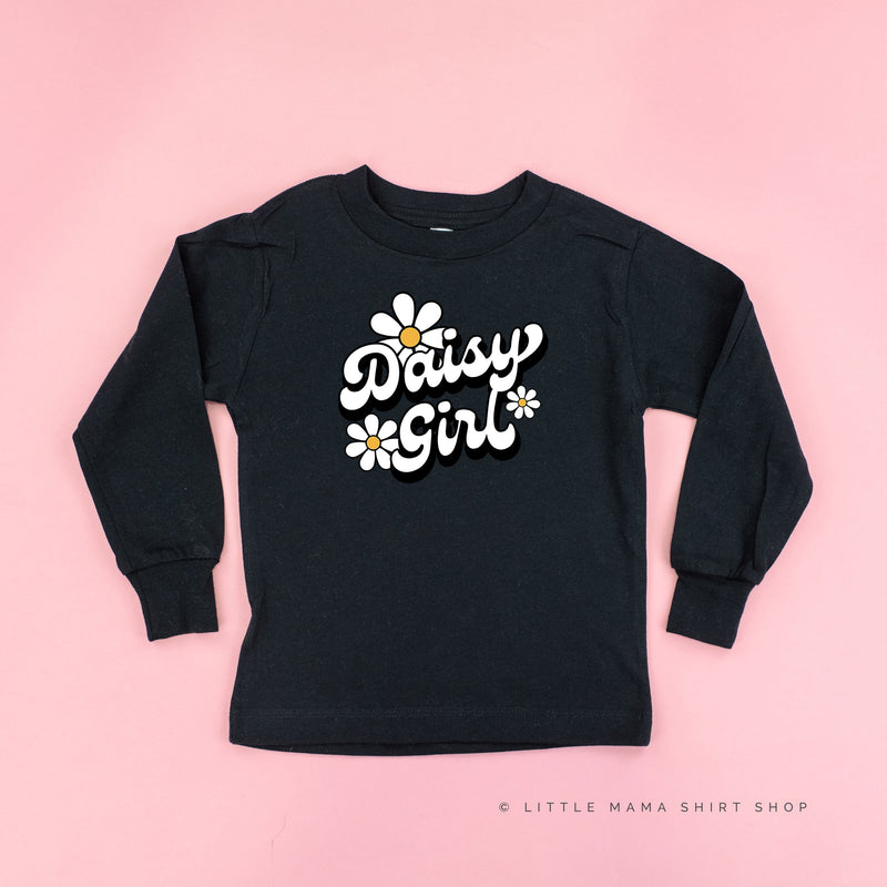 Daisy Girl - w/ Full Daisy on Back - Child Long Sleeve Tee
