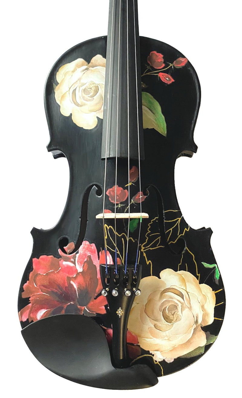 Rozanna's Rose Delight Black Violin Outfit 1/4