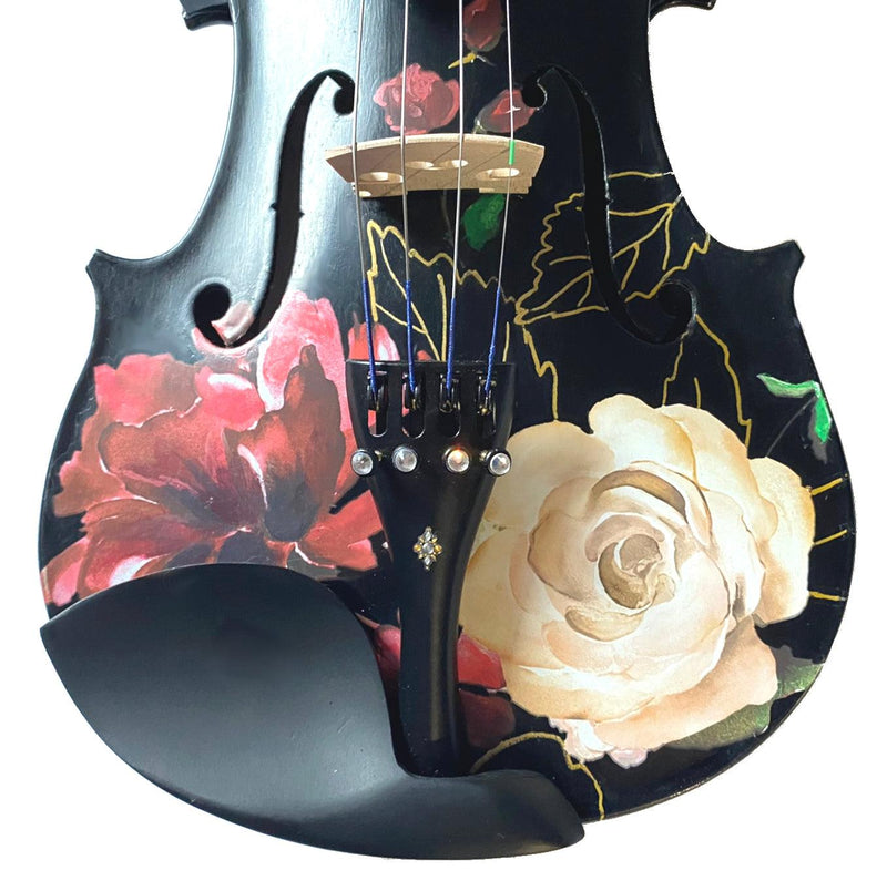 Rozanna's Rose Delight Black Violin Outfit 1/4