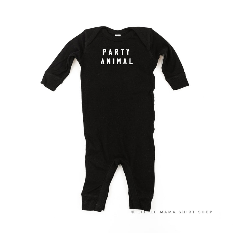 Party Animal - Block Font - Baby Sleeper