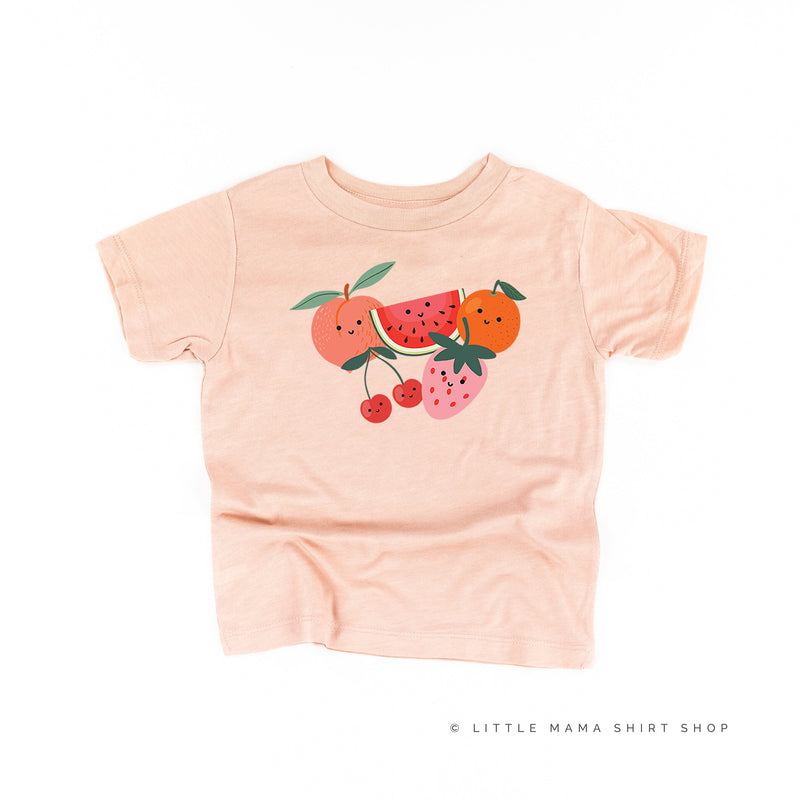 Group of Smiley Fruit - Child Tee
