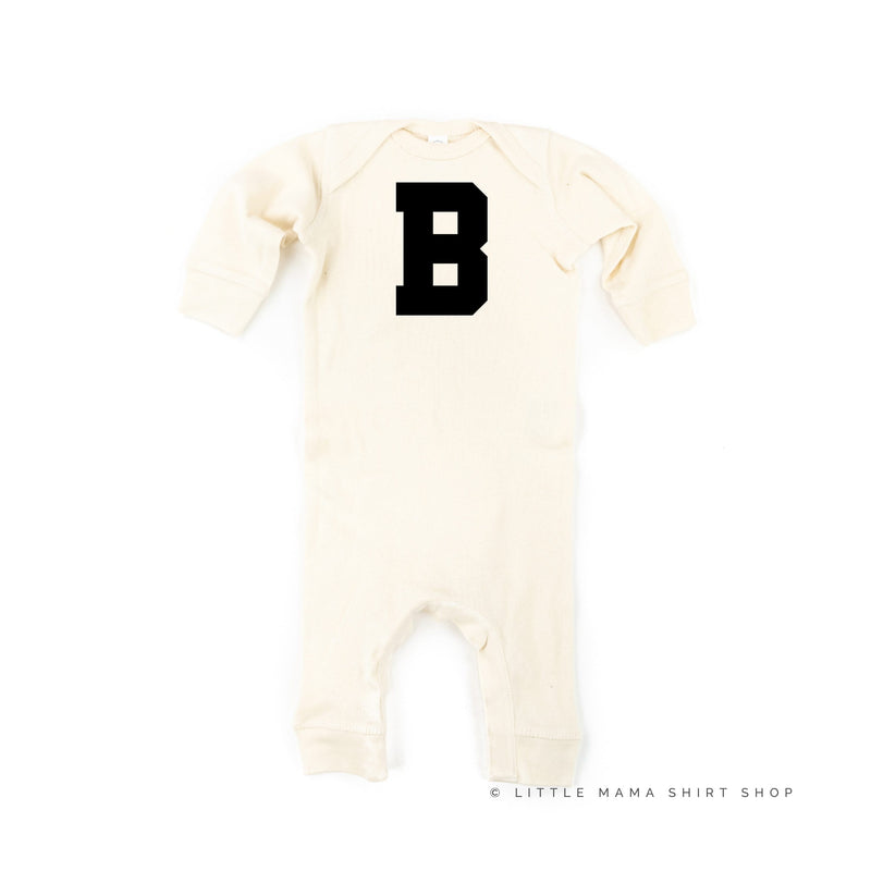 Varsity Initials - Baby Sleeper