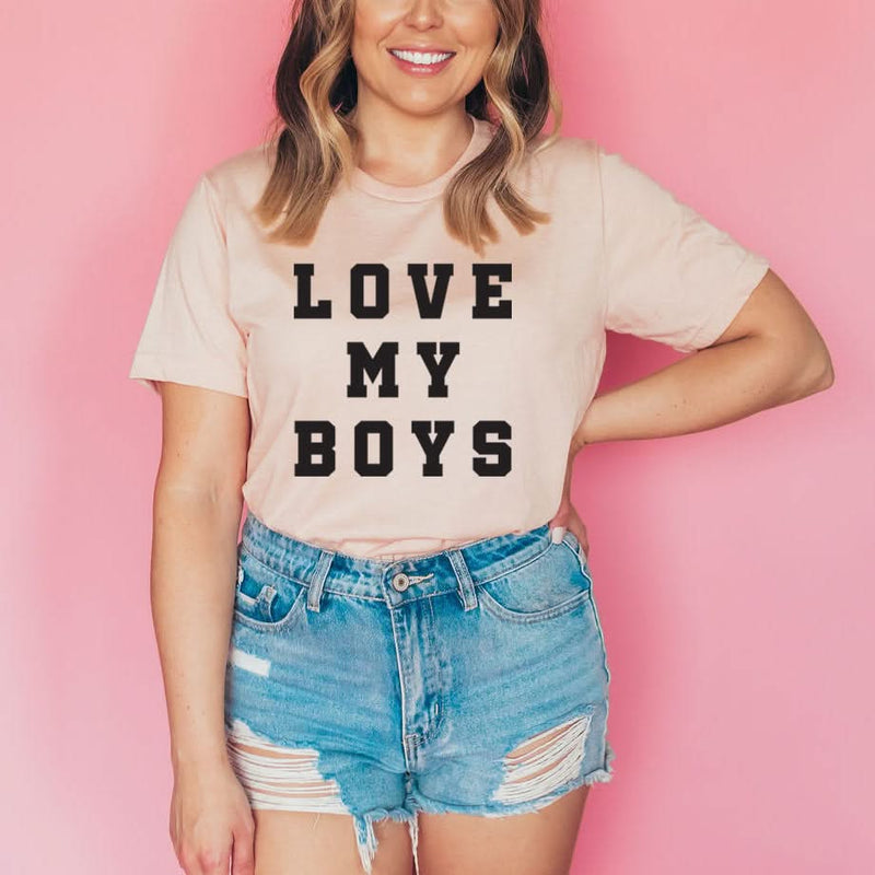 Love My Boys - (Plural) - Unisex Tee