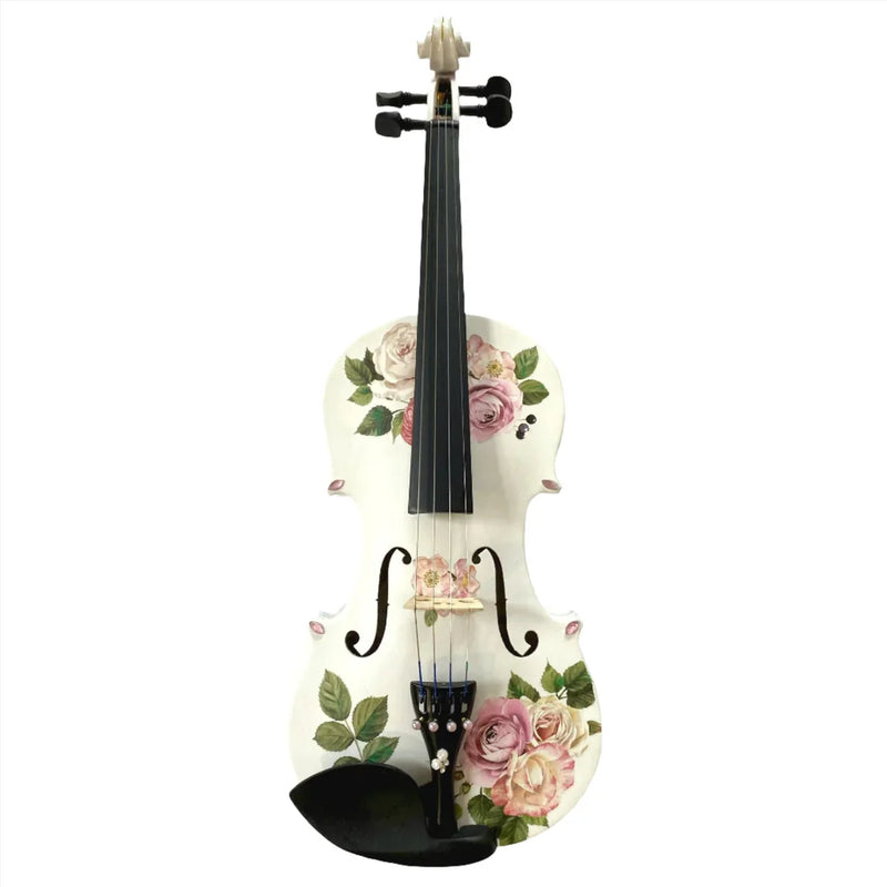 Rose White 1/2 Violin Outfit SUPER SAVINGS