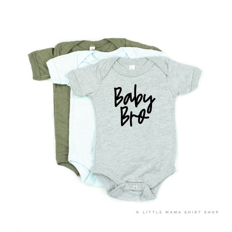 Baby Bro (Cursive) - Child Tee