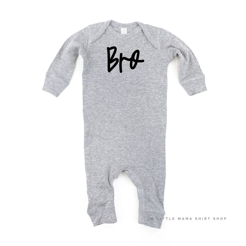 Bro (Cursive) - Baby Sleeper