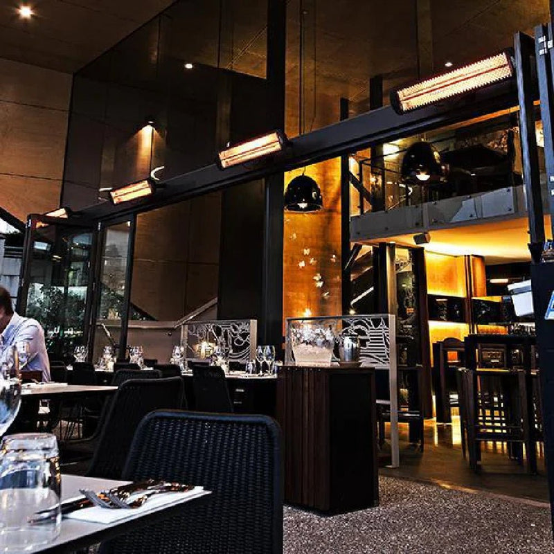 Bromic Heating Tungsten Smart-Heat™ 44-Inch 2000W Single Element 240V Electric Infrared Patio Heater [BH0420030] (SAK48513)