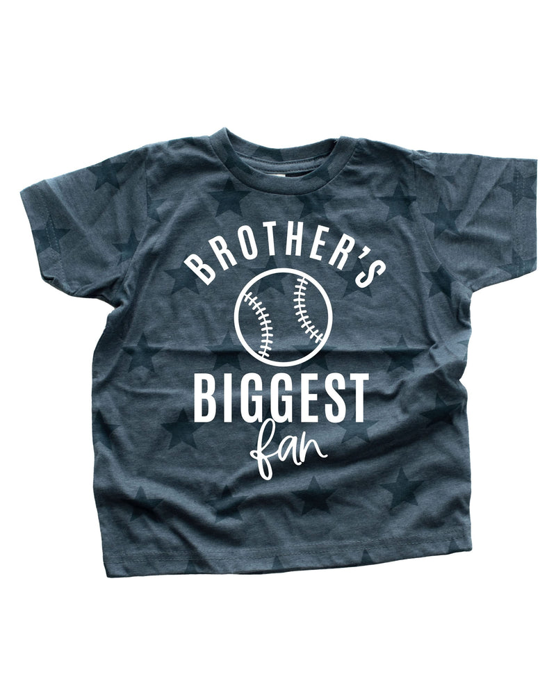 Brother's Biggest Fan - (Choose Your Sport) - Child STAR Tee