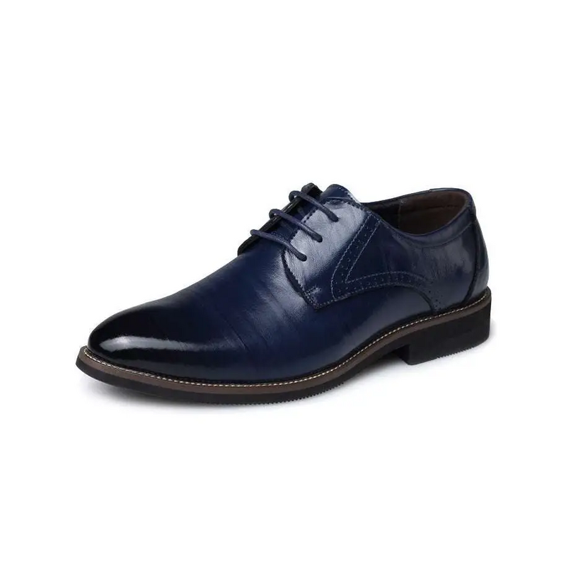 Brown Leather Oxford Dress Business Shoes
