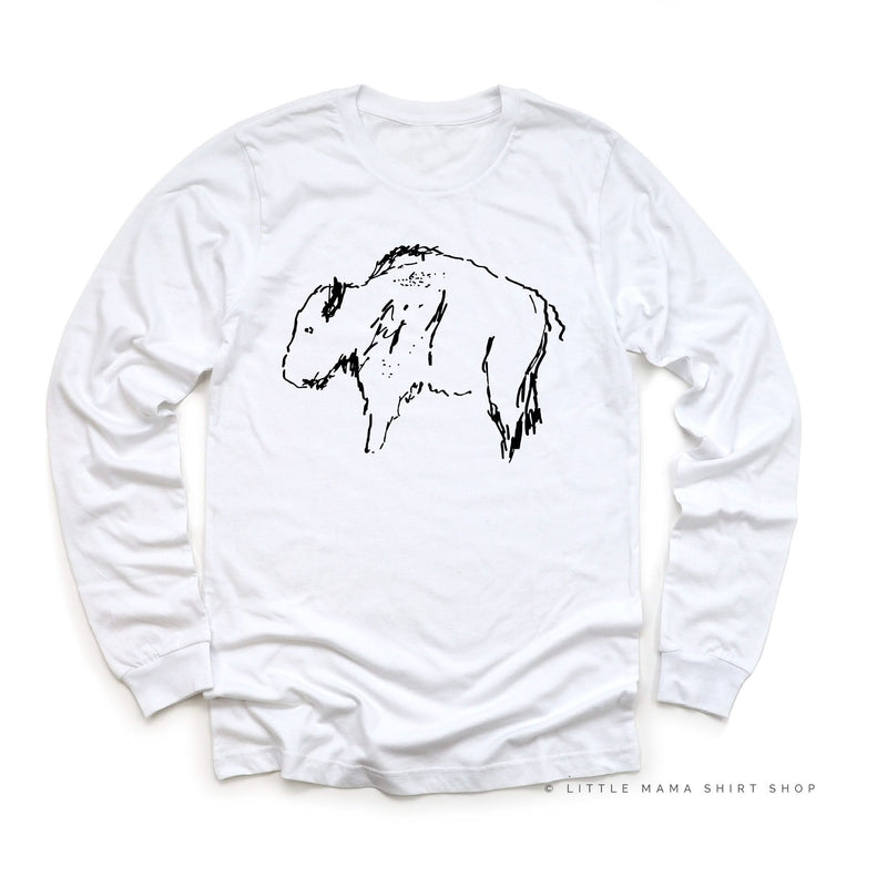 Buffalo - Hand Drawn - Child Long Sleeve Tee